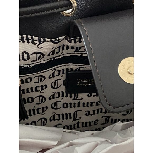 Juicy Couture Angel Chocolate & Cream Vintage Dreams Daydreamer Tote Bag NEW - Picture 13 of 16